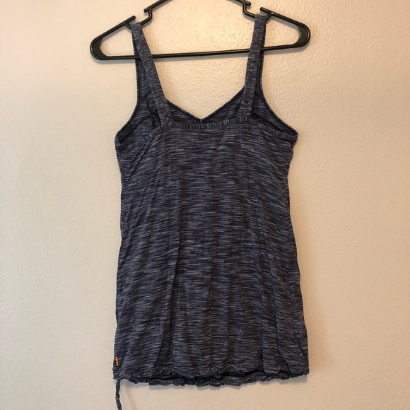 Lucy Lucytech tank top blue size Medium drawstring. Great condition. - Picture 2 of 4